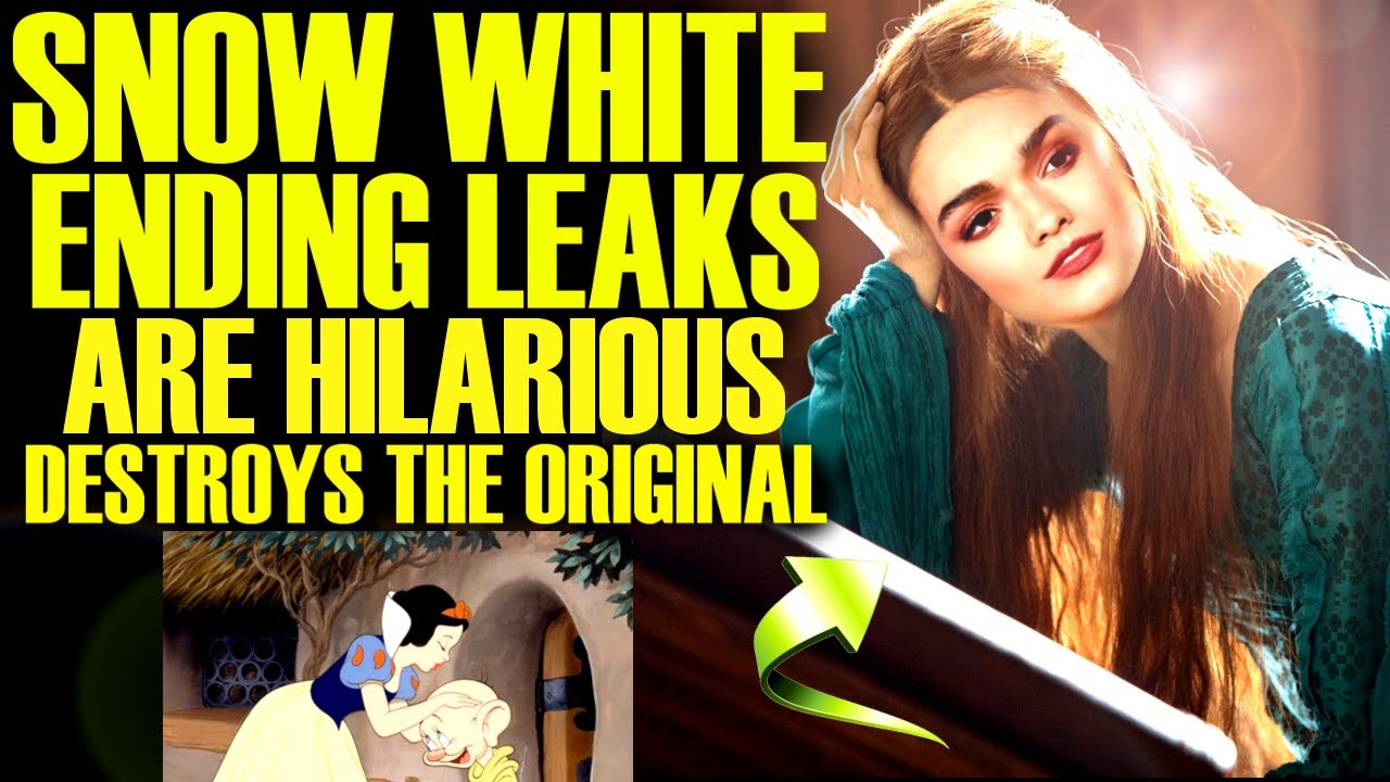 SNOW WHITE ENDING SCENE LEAKS ARE HILARIOUS! DISNEY DESTROYS The Original Completely