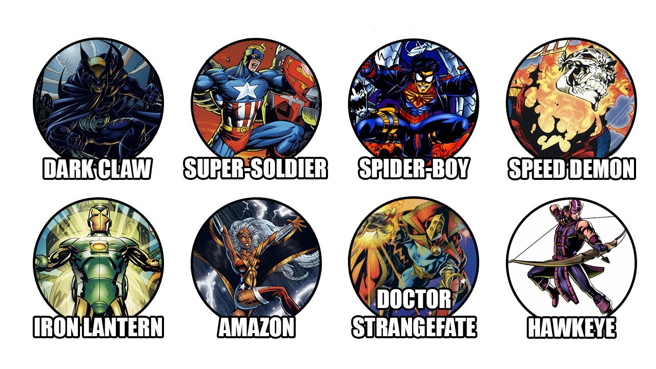 Every Amalgam Comic Character Explained | Marvel x DC Crossover Event