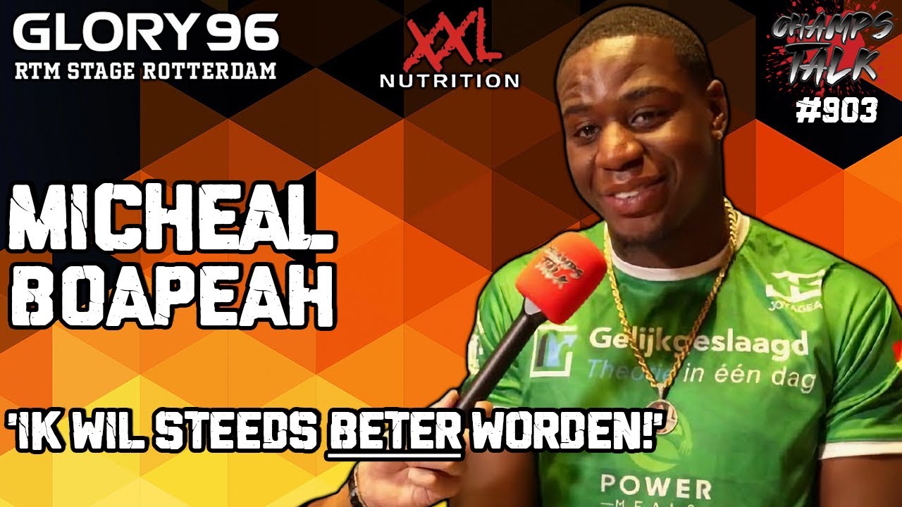 Michael Boapeah ‘Ook tegen Donovan Wisse laten zien dat ik op een ANDERE LEVEL zit!’ 🔥🥊