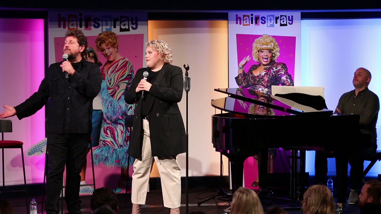 Hairspray - London - Michael Ball & Lizzie Bea