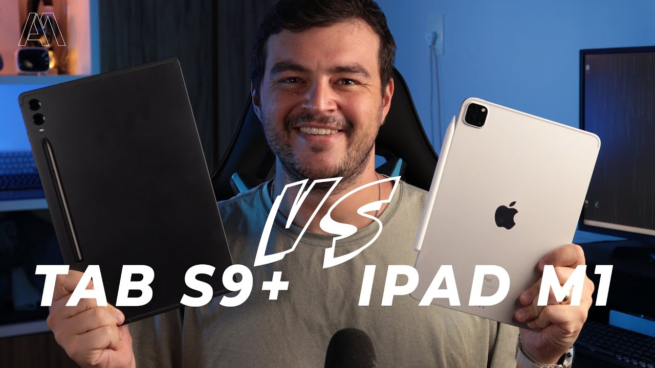 GALAXY TAB S9+ vs  IPAD PRO M1 | MINHA EXPERIÊNCIA DE USO