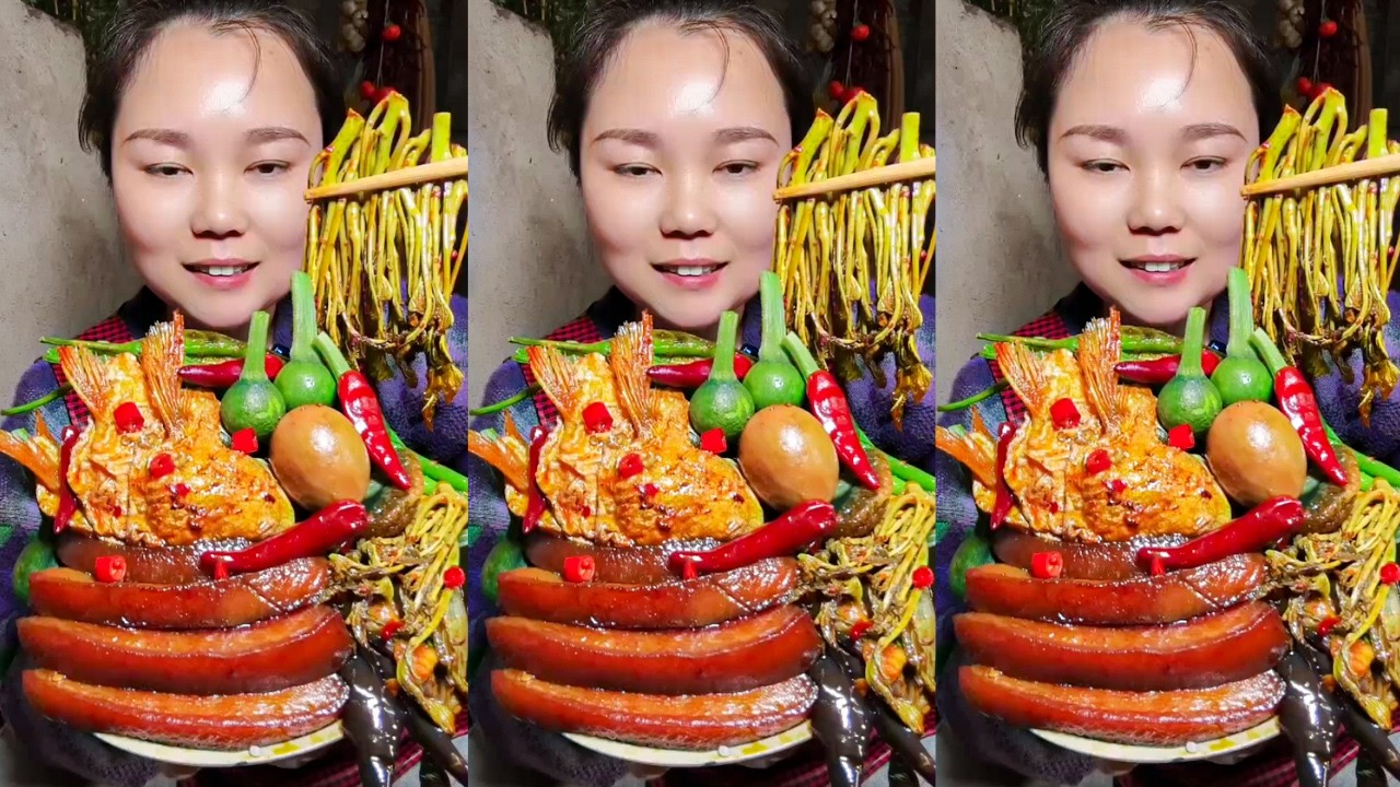 Let's Eat Show – Satisfying Braised Pork Belly | Home Cooking Rural Food