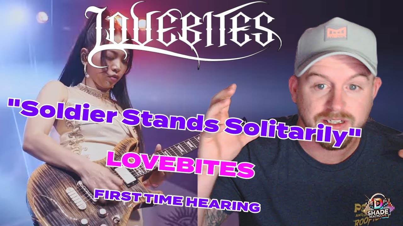First Time Hearing LOVEBITES - SOLDIER STAND SOLITARILY - My New Favorite LoveBites song!