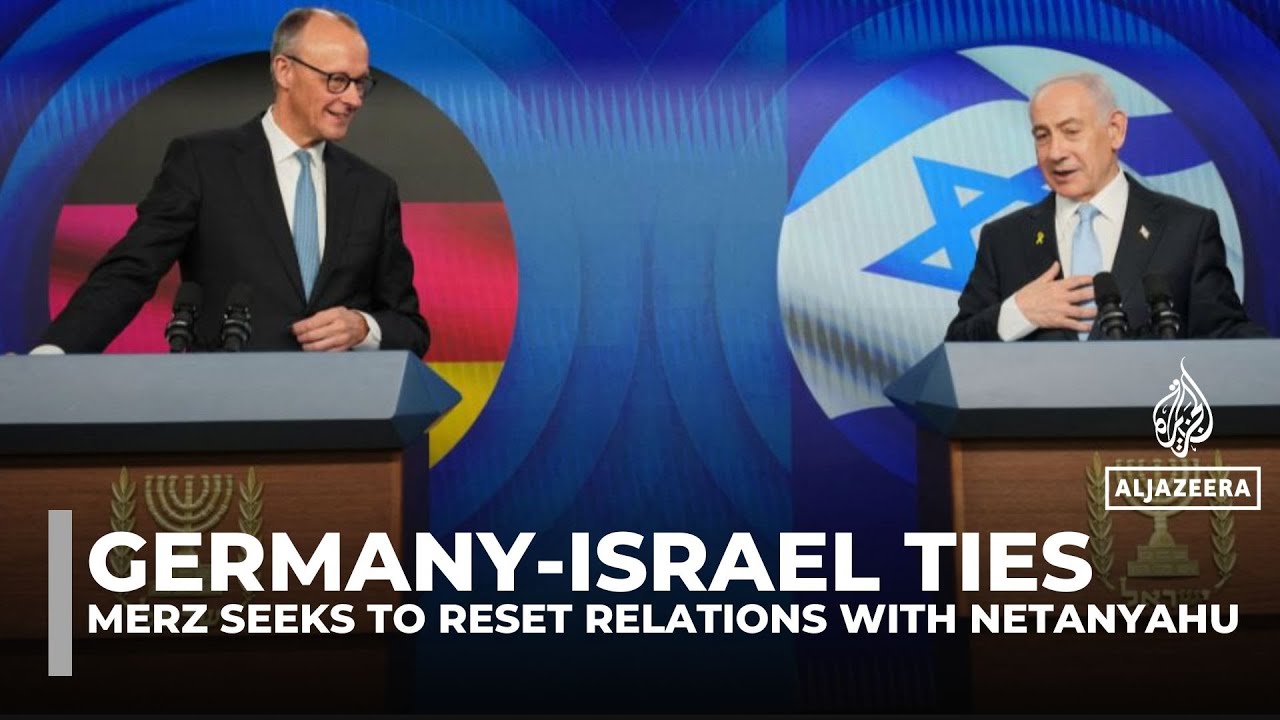 Germany&rsquo;s Merz meets Netanyahu under shadow of Israel&rsquo;s war on Gaza