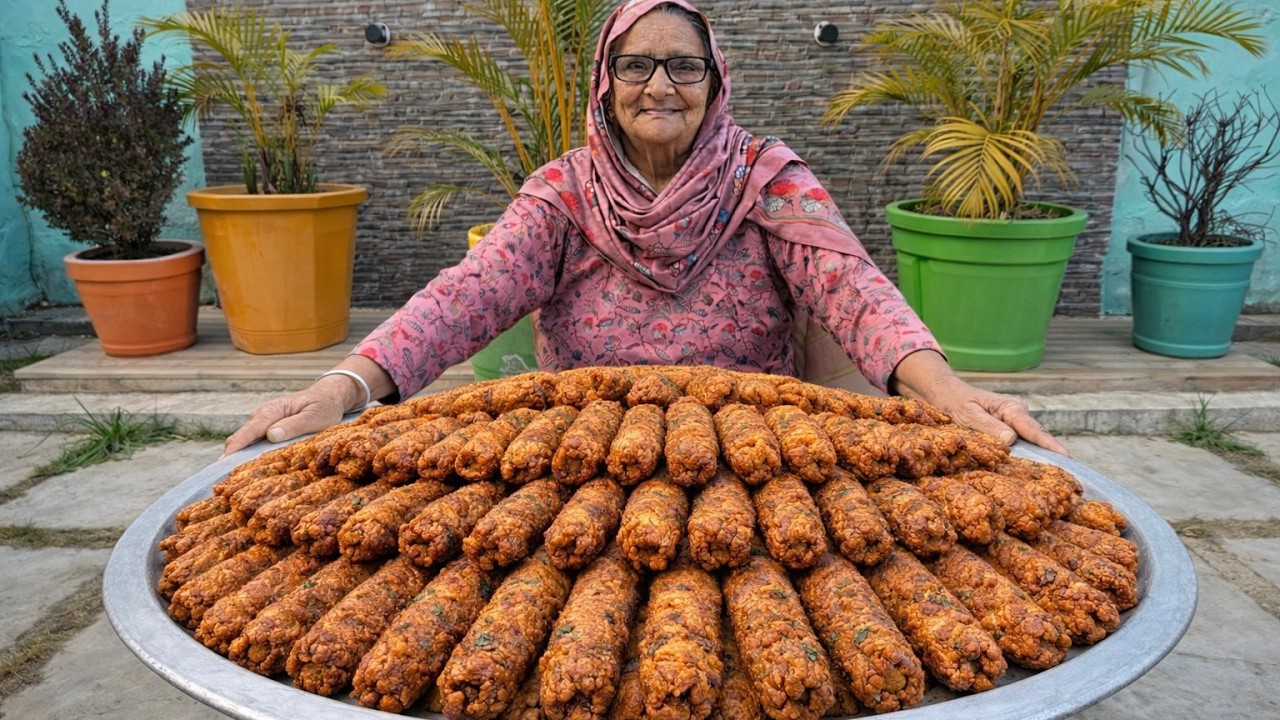 Pure Veg wale Seekh Kebab 😅