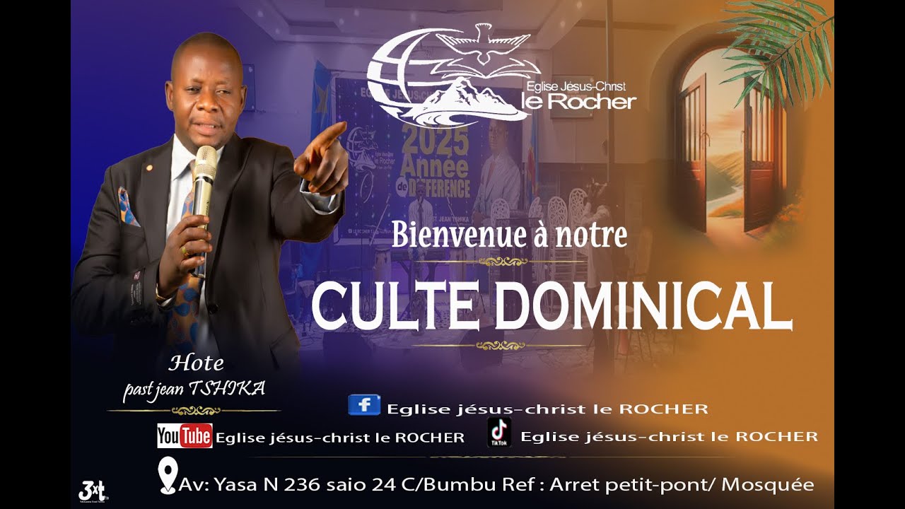 CULTE DOMINICAL LE 28/12/2025