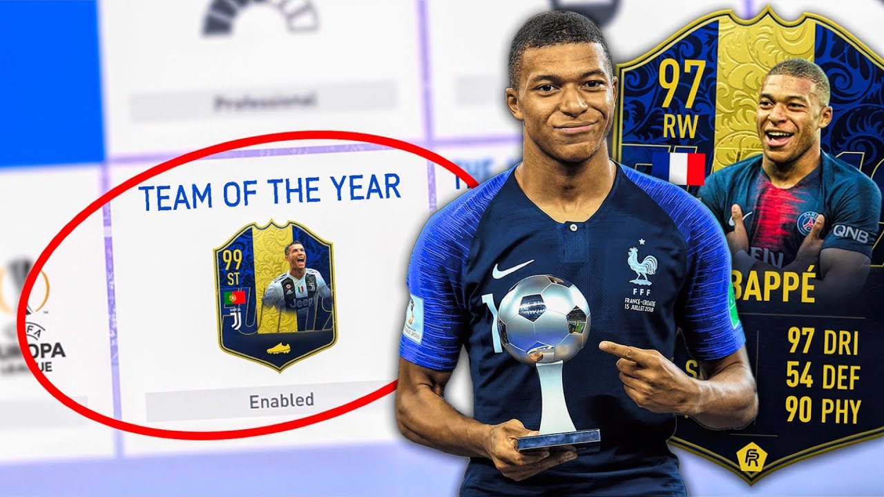 FIFA 19 TEAM OF THE YEAR *UNLOCKED* IN CAREER MODE!!!