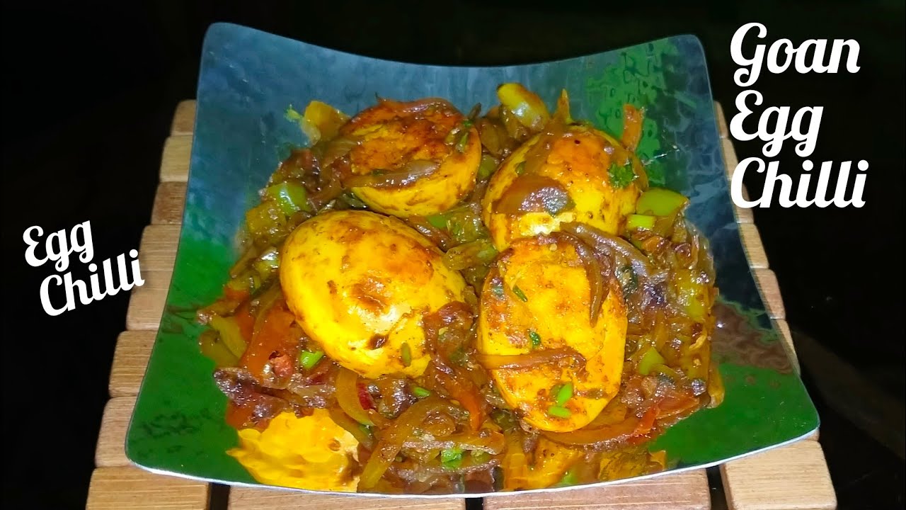 Goan style egg chilli | egg chilli recipe