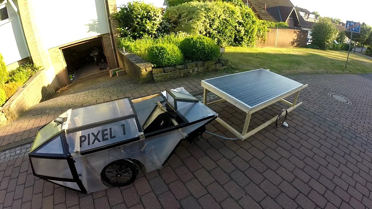 Solar Bike trailer ( build LOG 1 )
