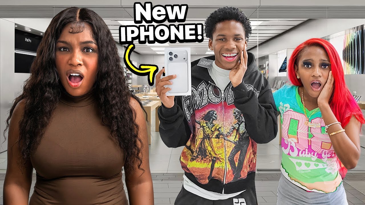 Диджей сломал свой телефон и не ожидал ТАКОГО… Сюрприз — iPhone 17! 🎁