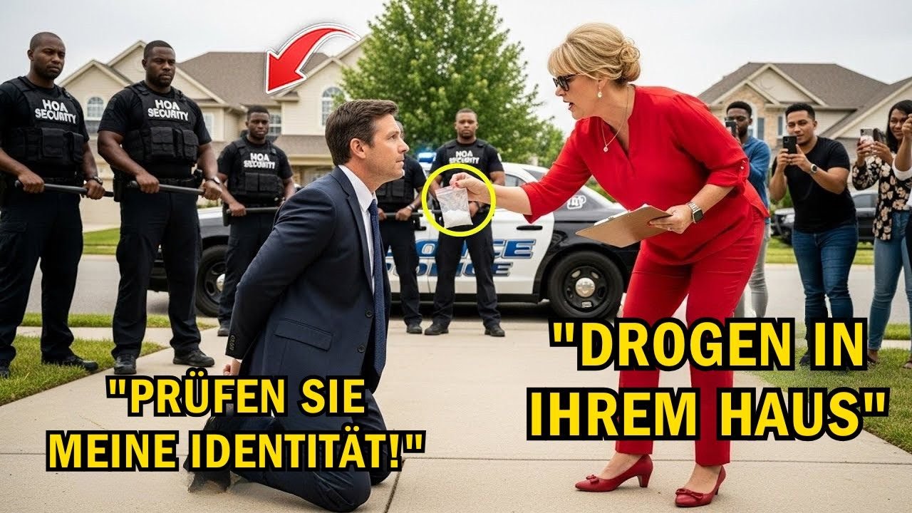 HOA Karen hat versucht, mir Drogen anzuhängen – ohne zu wissen, dass ich der neue Bürgermeister bin