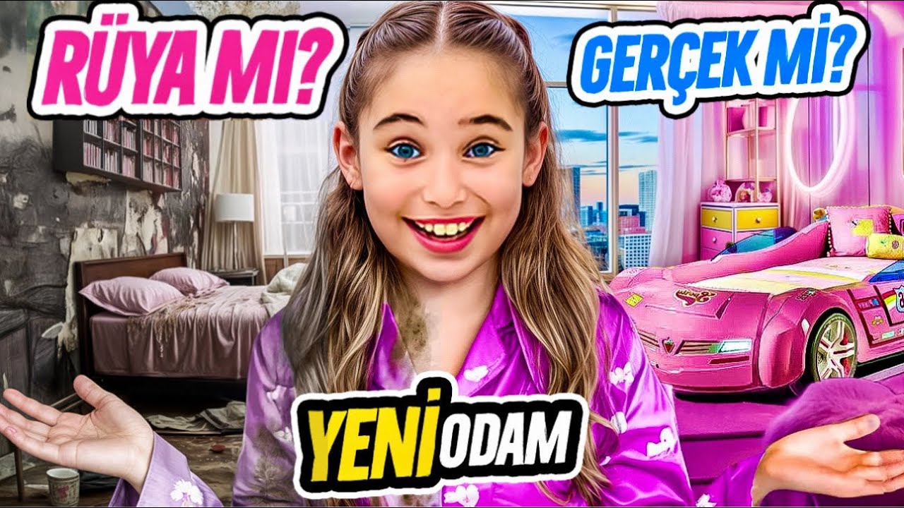 ELİF SİNEM RÜYA GÖRDÜ !! ELİF SİNEMİN ESKİ ODASI YENİ ODASI !! 