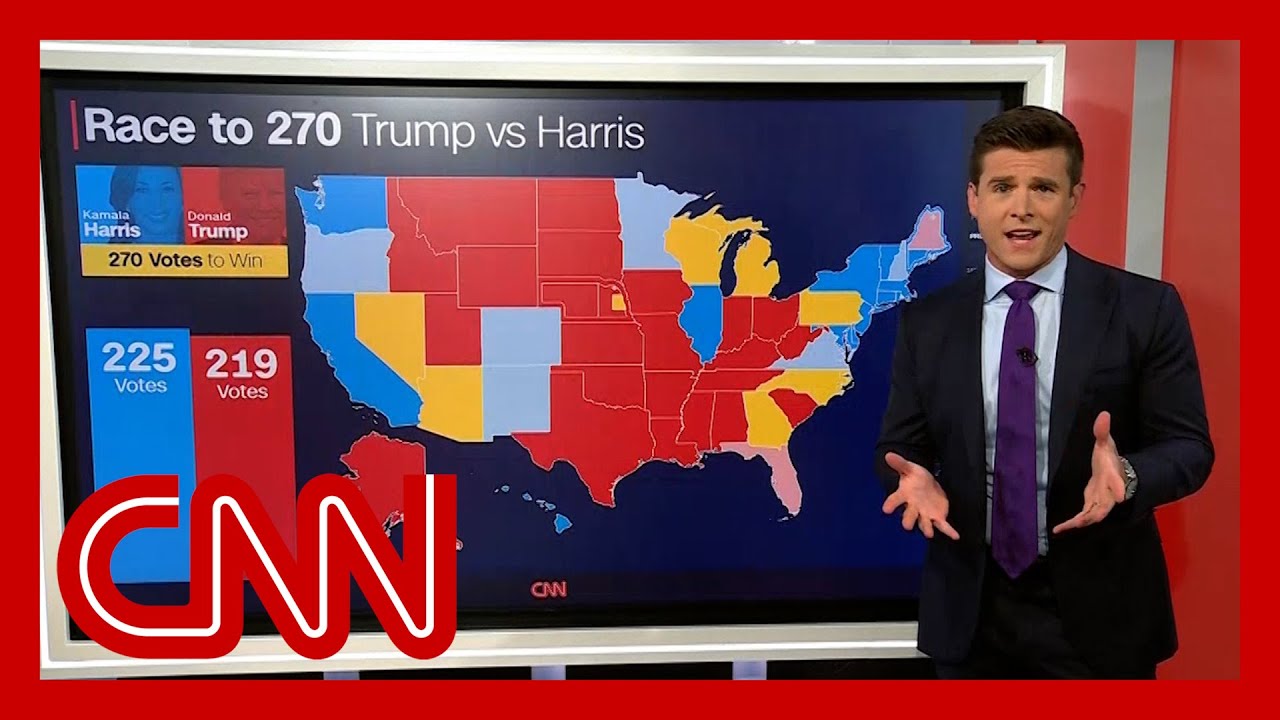 Phil Mattingly says it&rsquo;s &lsquo;intentional&rsquo; Harris and Trump are hitting certain states
