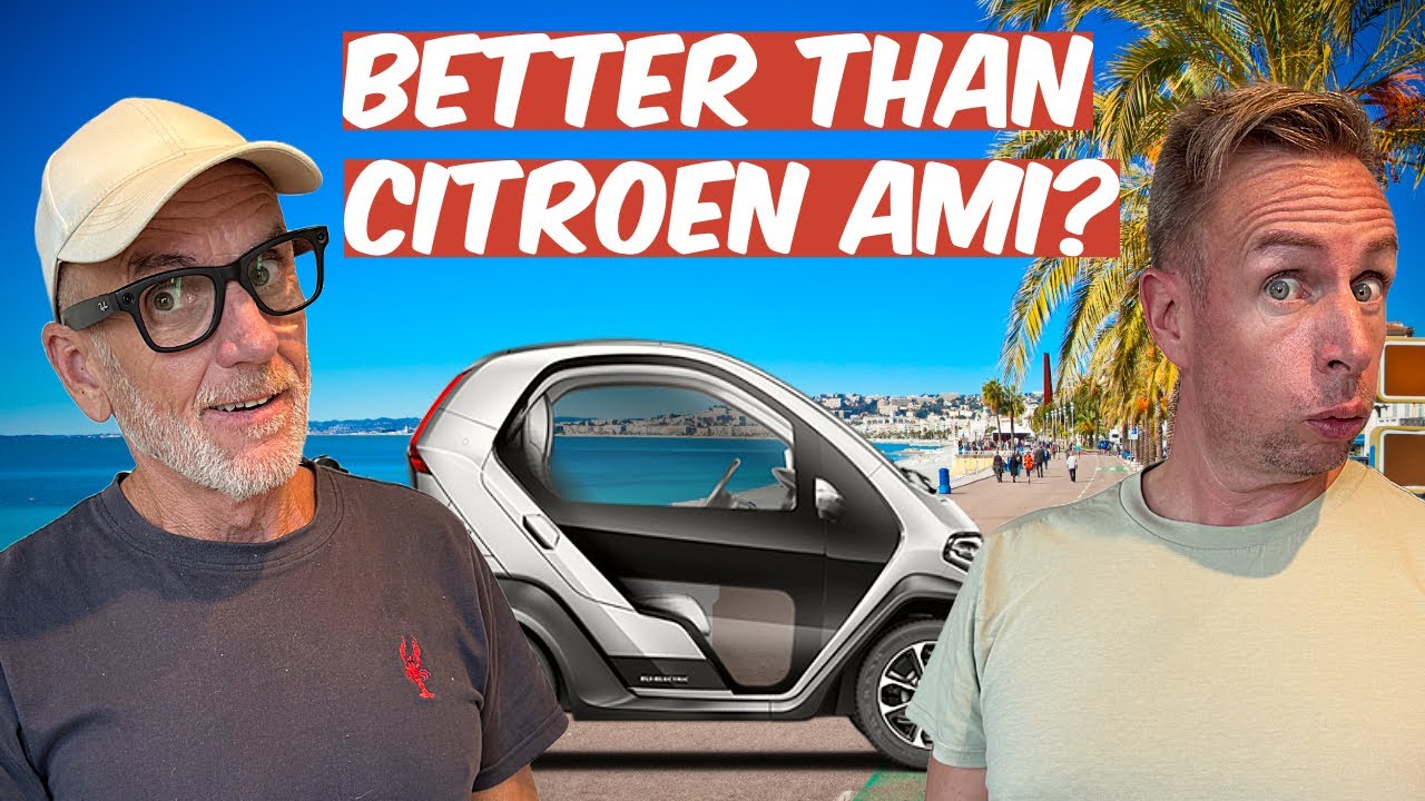 ELI ZERO Test Drive In Nice! BETTER Than Citroen Ami?! 🚙 🚗 🇫🇷