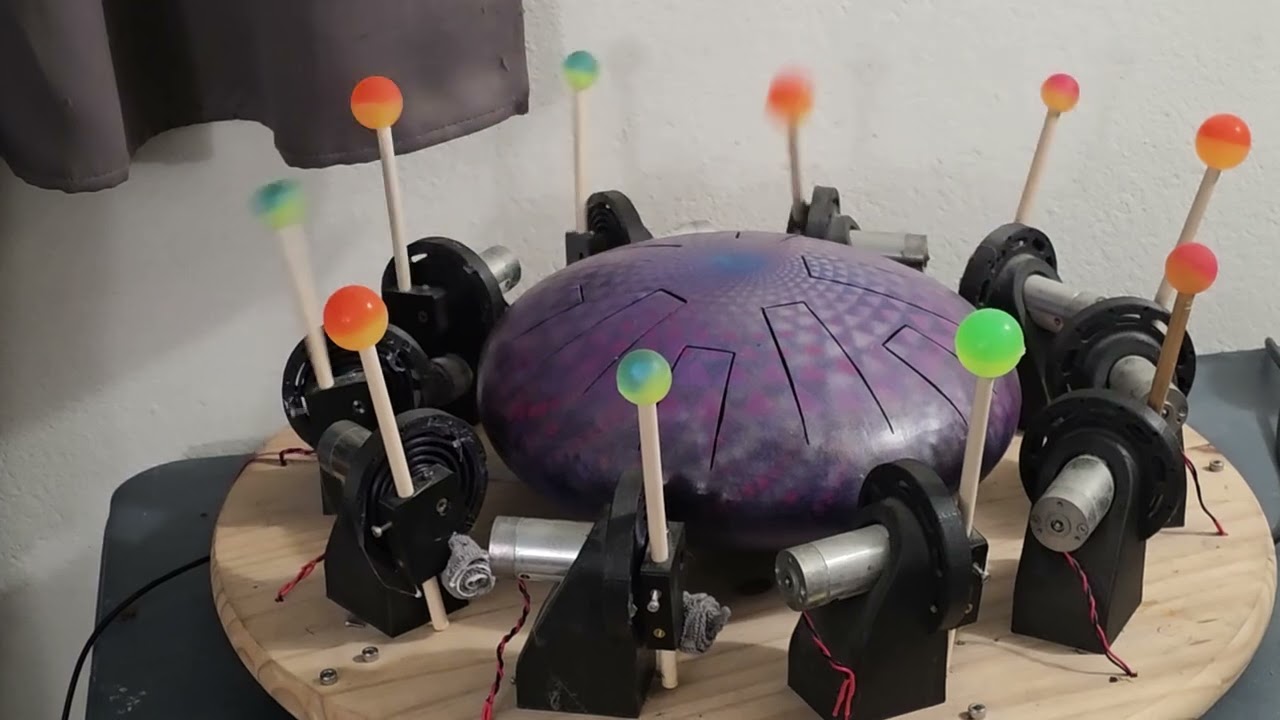 Robot tank drum update
