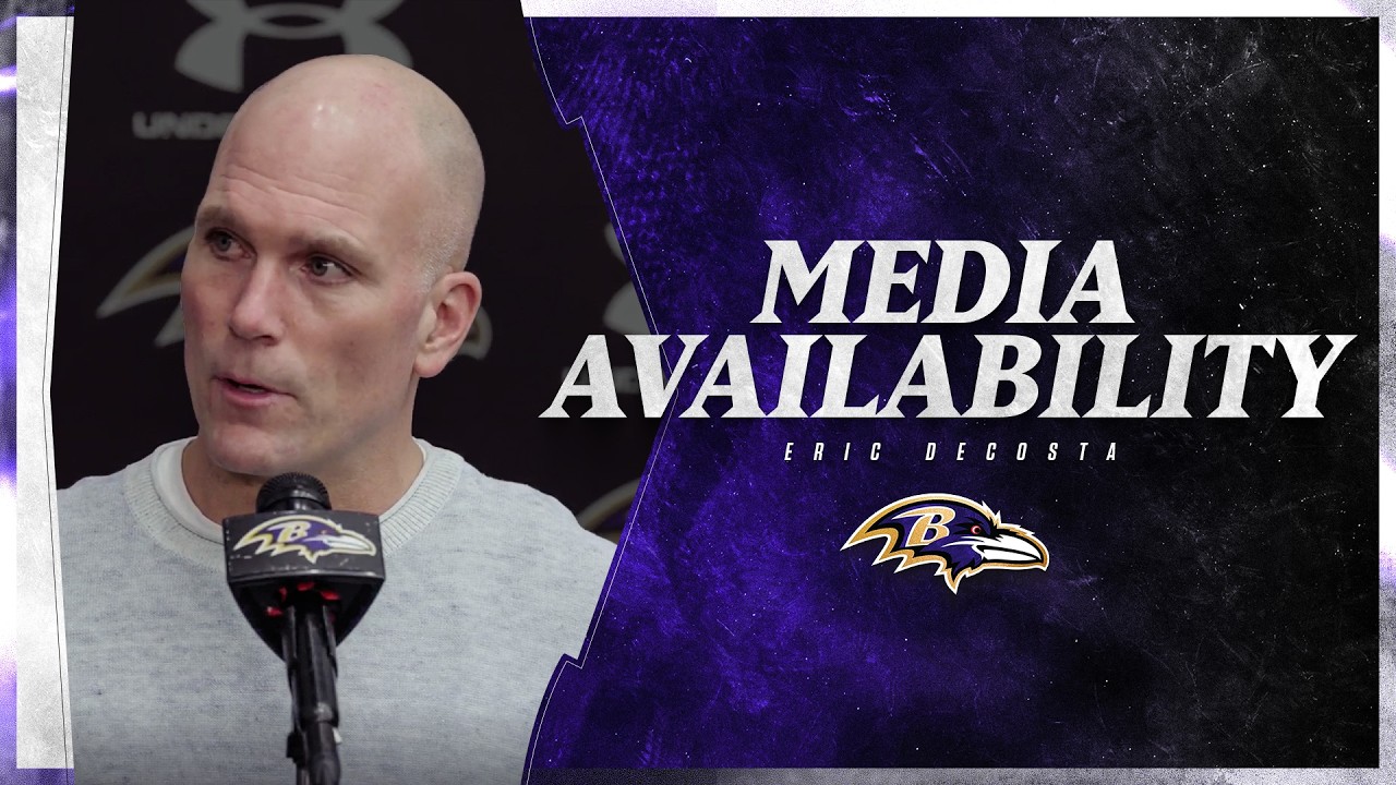 Eric DeCosta Addresses Start of Free Agency | Baltimore Ravens Final Drive