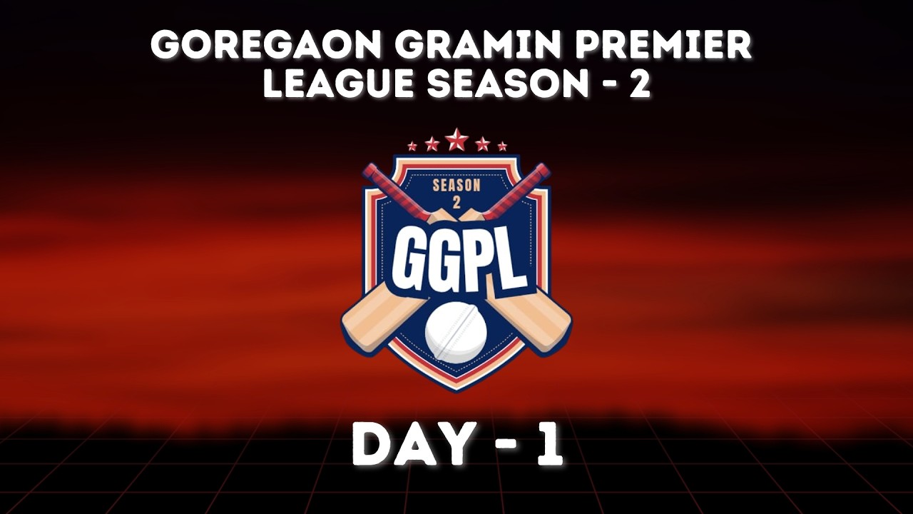 GOREGAON GRAMIN PREMIER LEAGUE | GGPL S2 | EM SPORTS LIVE