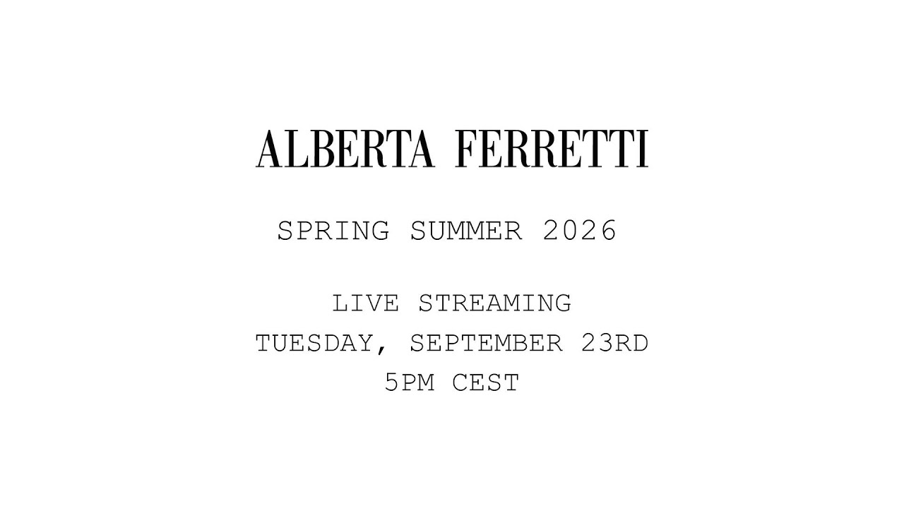 Alberta Ferretti Spring Summer 2026 Show