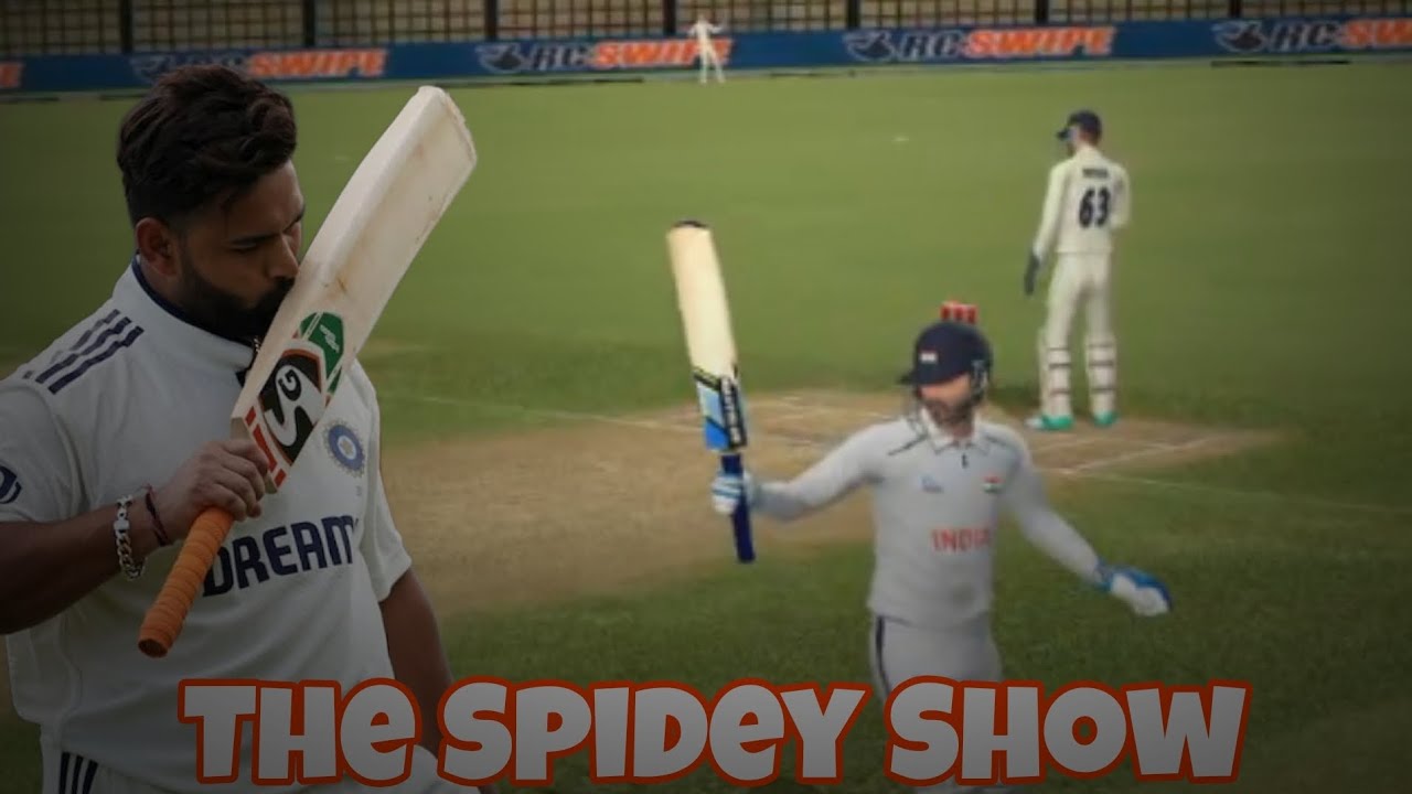 Rishabh Pant Hard Hitting • Test Match | staggered gaming | #cricket