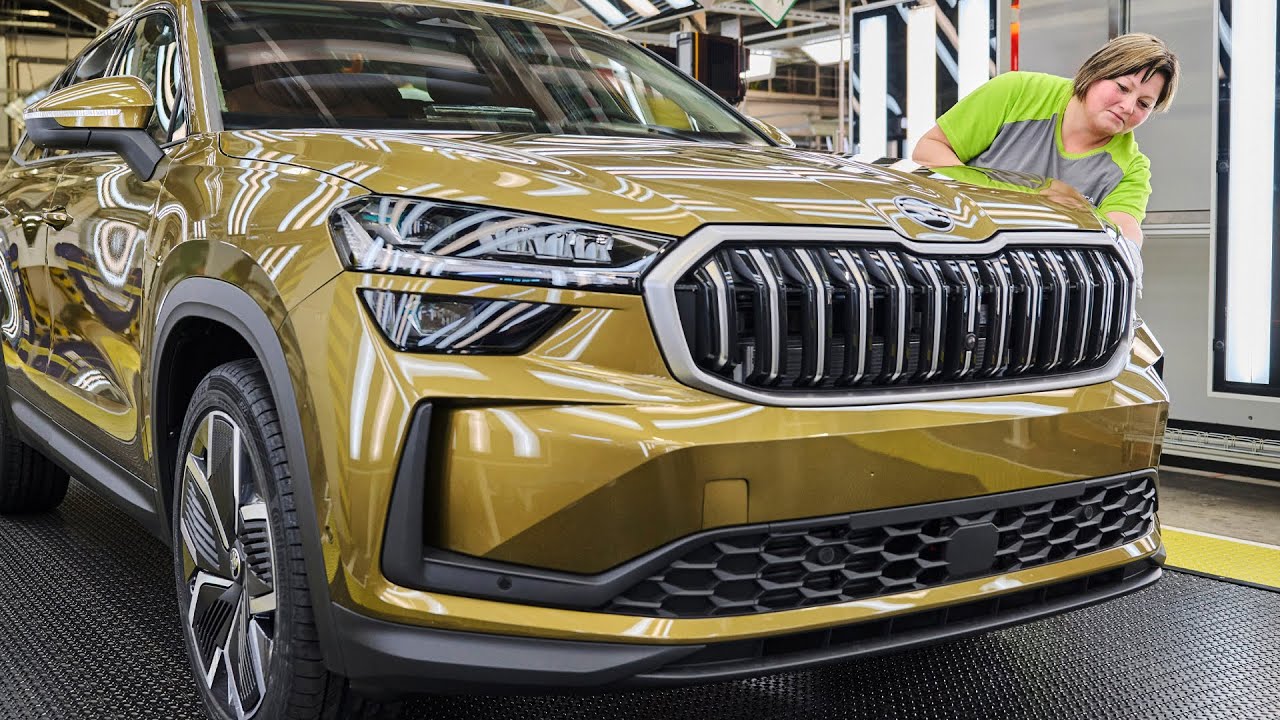How are the New Skodas Made? 2024 Skoda Kodiaq & Superb Production Process