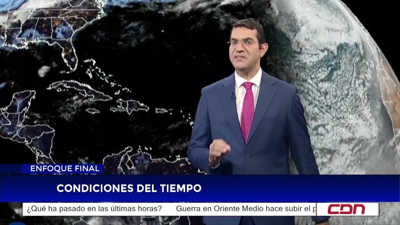 Vaguada provoca lluvias en gran parte de República Dominicana