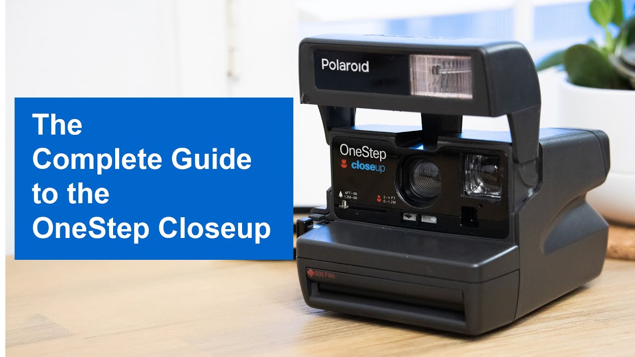 Как пользоваться винтажной пленочной камерой Polaroid OneStep Closeup