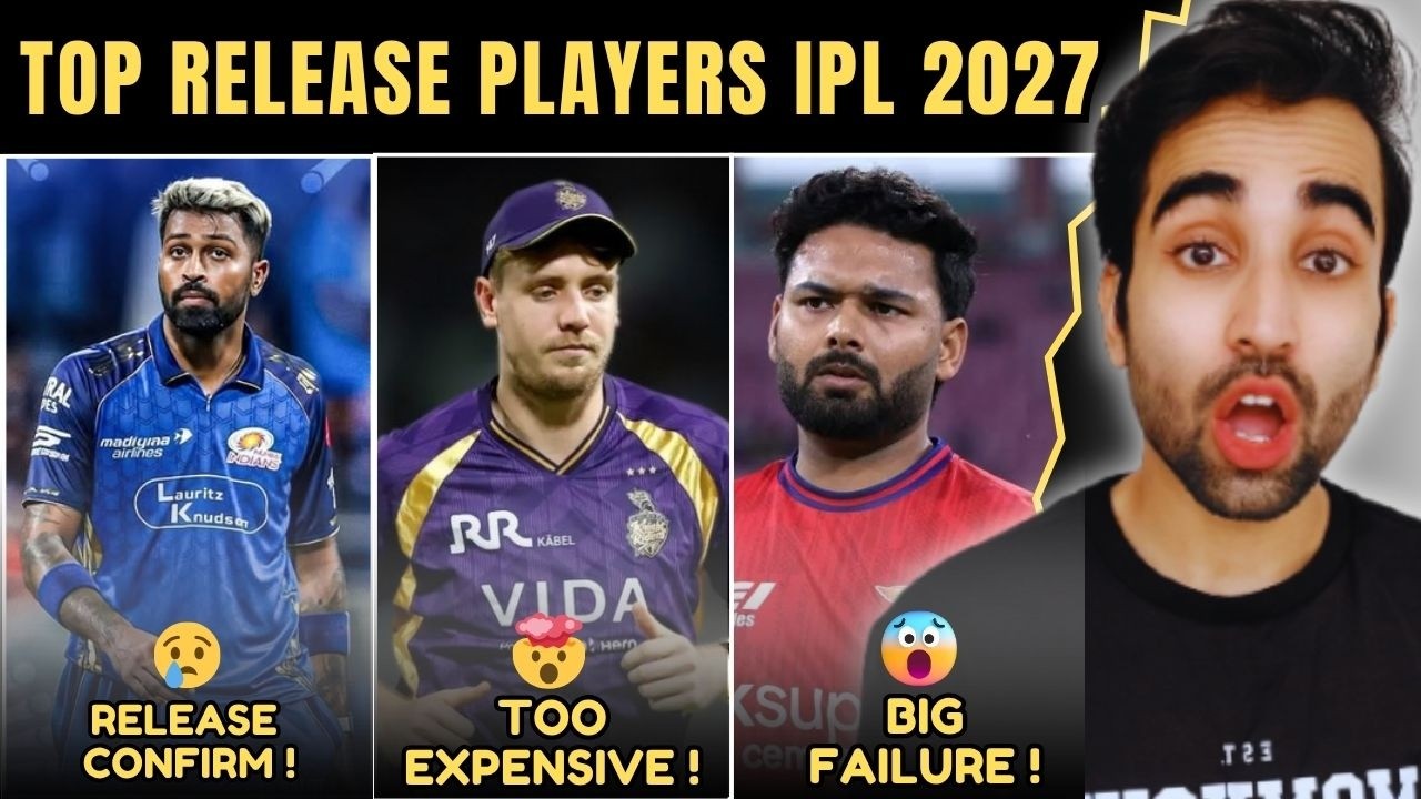 IPL 2027 All 10 Teams 1 CONFIRM RELEASE PLAYER List | IPL 2027 Auction |KKR, CSK, RCB, SRH, GT, PBKS