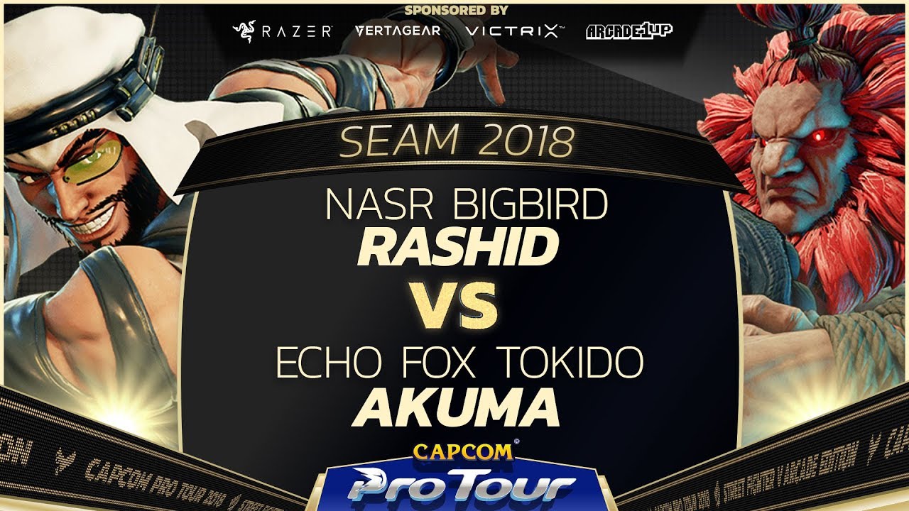 NASR BigBird (Rashid) vs Echo Fox Tokido (Akuma) -  SEA Major 2018 Day 1 Grand Finals - CPT 2018