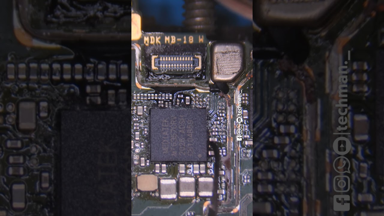GUM IC REMOVING ✅ | #techman #mobile #repair #smartphone
