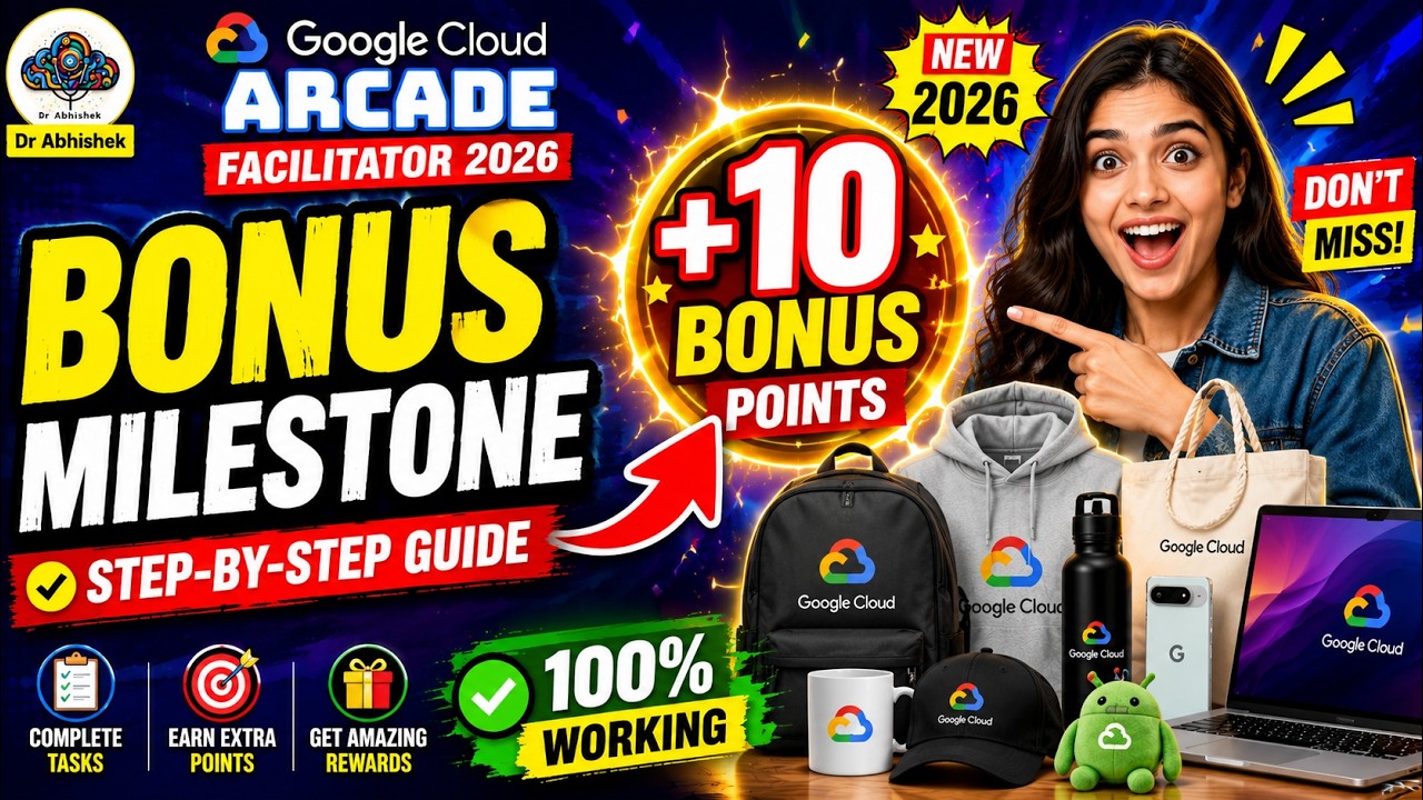 Как выполнить БОНУСНУЮ задачу в Google Cloud Arcade Facilitator 2026 | Пошаговое руководство