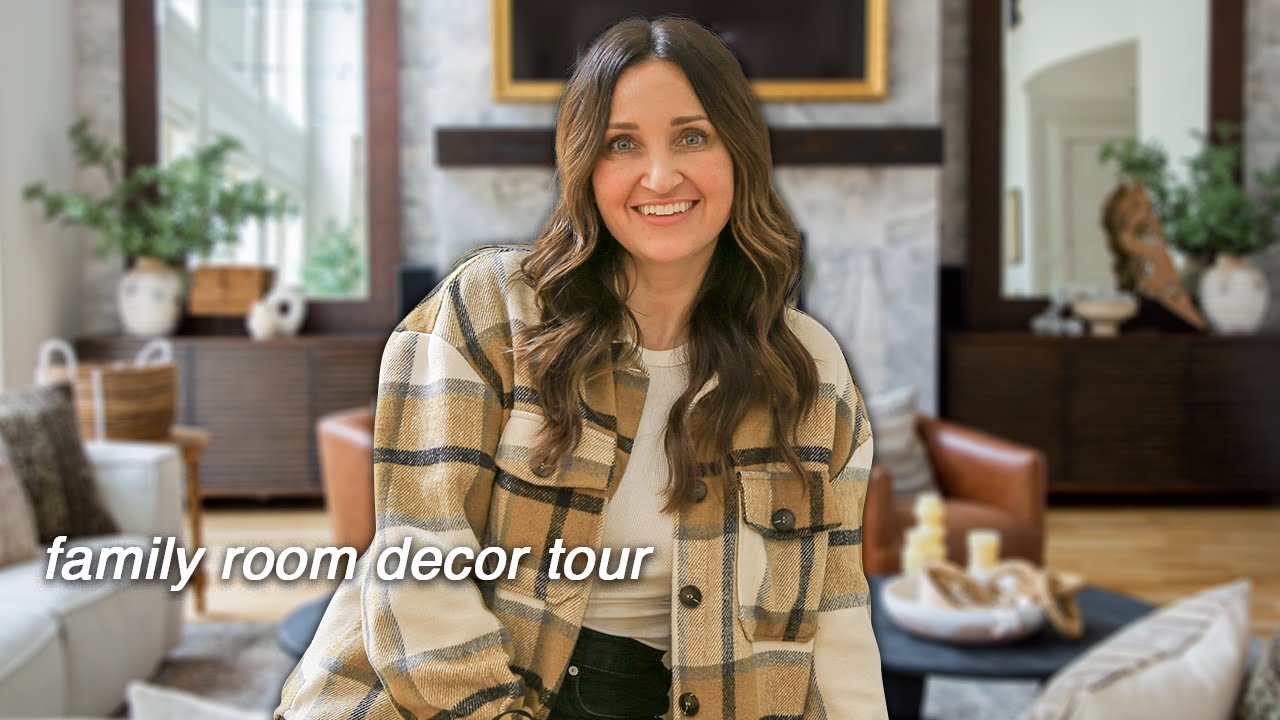 House Tour | LIViNG ROOM & ENTRYWAY | Mindy McKnight