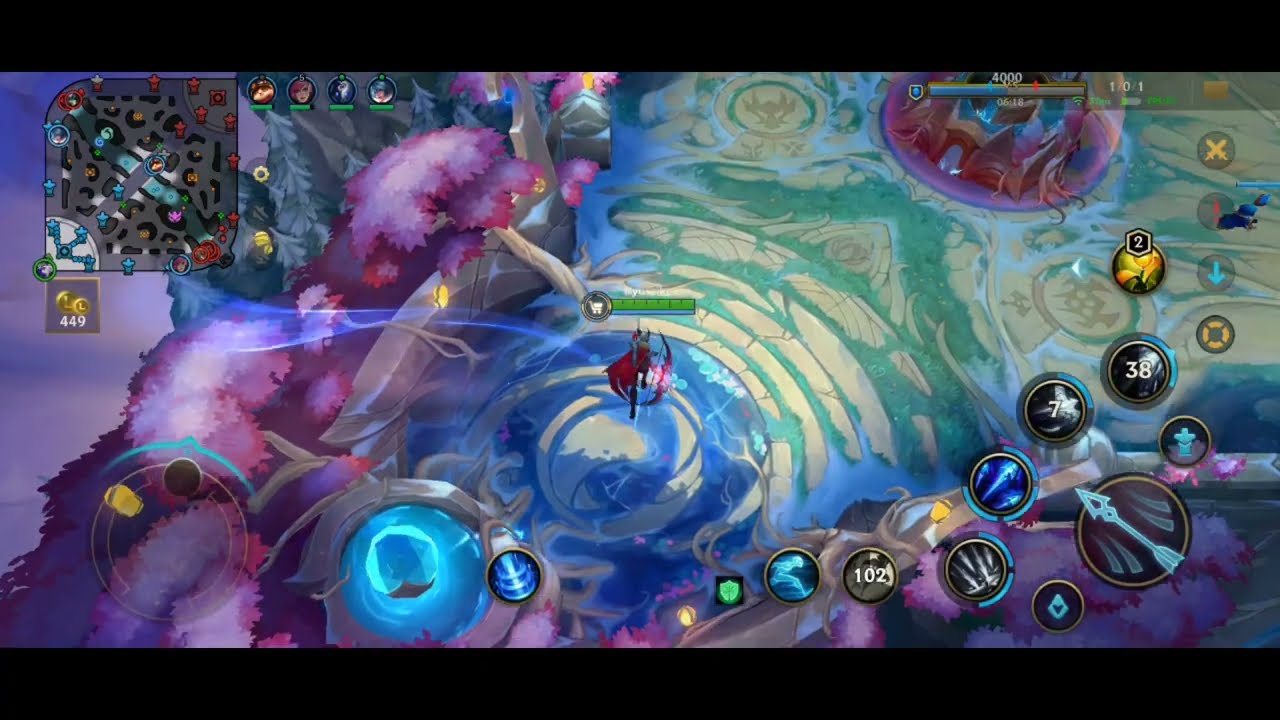 League of Legends Wildrift Gameplay on Samsung Galaxy A05s 4gb Ram 128gb Rom ONEUI 7.0 Android 15