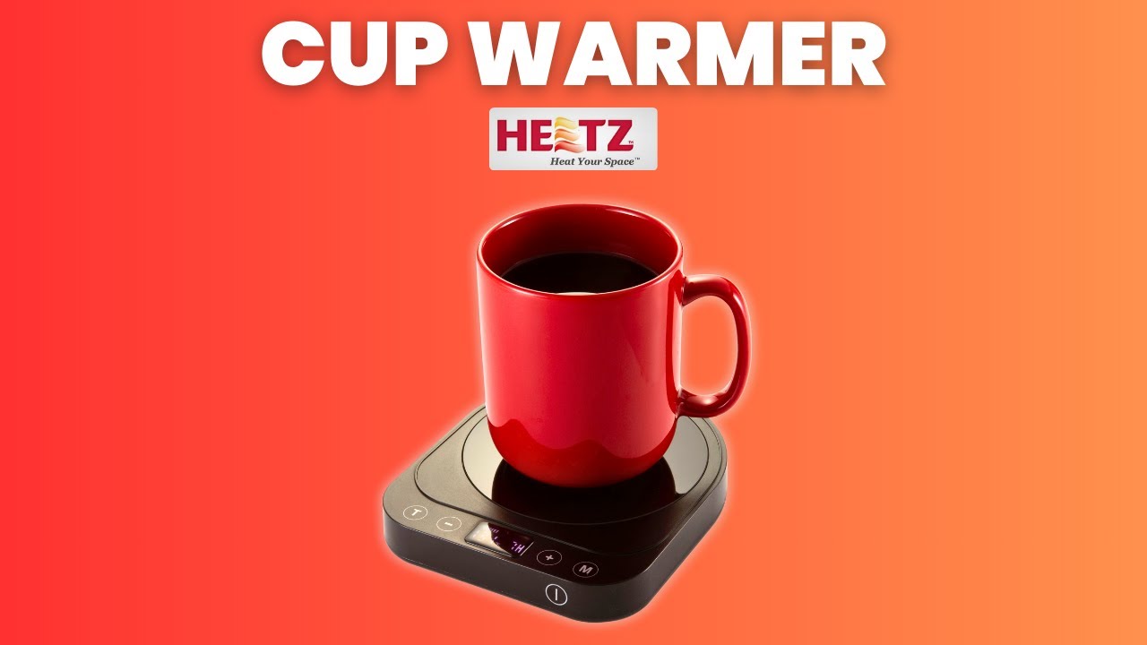 Heetz&trade; Cup Warmer | Keep Your Coffee & Tea Hot at Home or Office