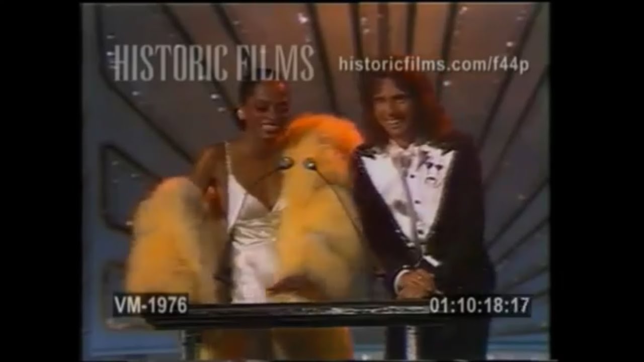Alice Cooper and Diana Ross host the Rock Music Awards September 18th 1976