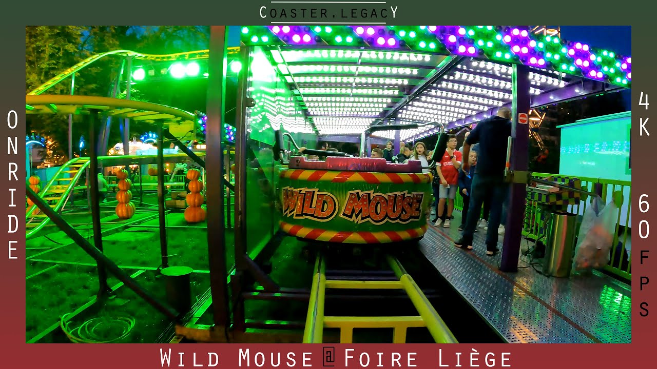 POV • Wild Mouse  @ Foire d'Octobre Liège 2022 | 4K @60fps