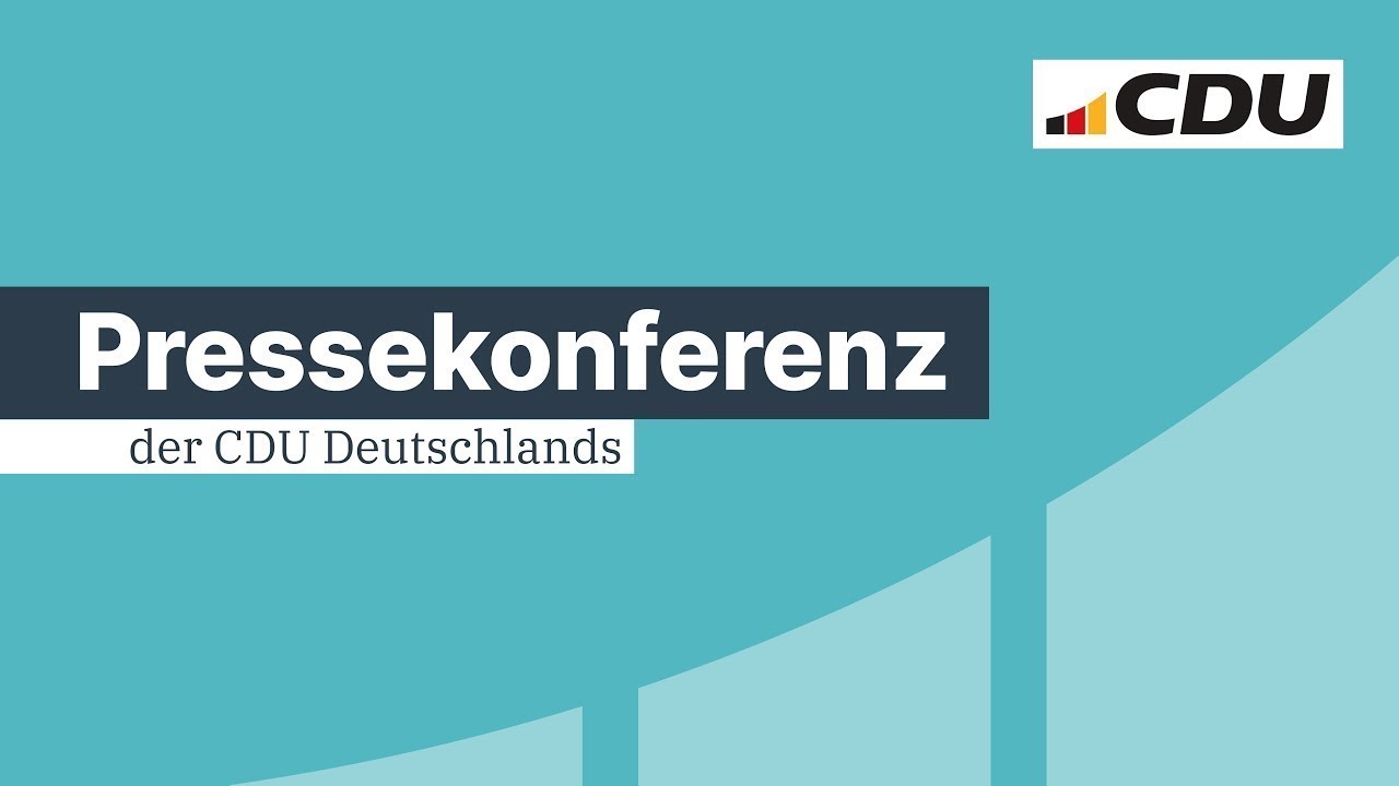 Pressekonferenz mit Friedrich Merz und Carsten Linnemann