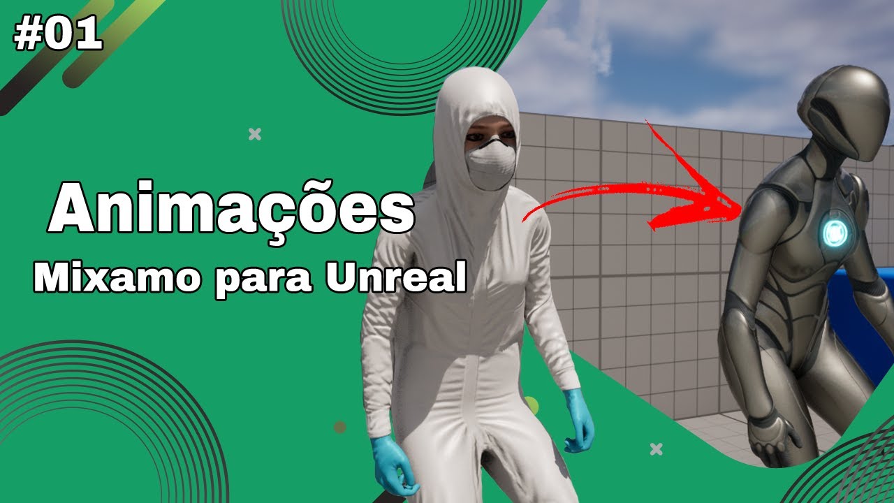 Unreal Retargeting: Mixamo para Unreal Engine Passo a Passo! EP01
