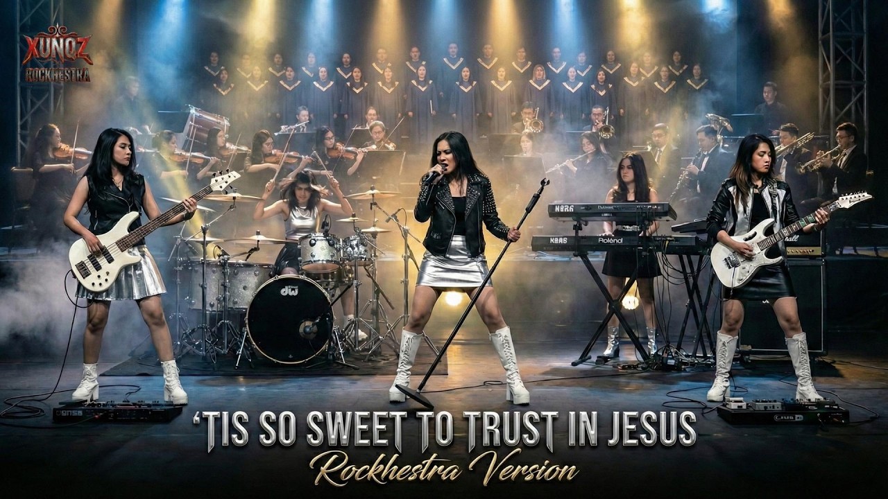 'TIS SO SWEET TO TRUST IN JESUS - Rockhestra Version🎻 | 🎸Metal Symphony
