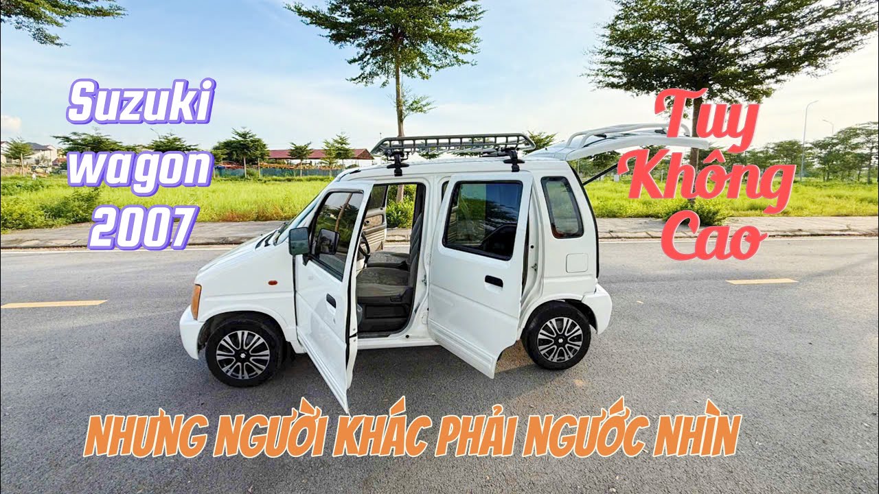 Suzuki wagon 2007/ chiếc xe nhật nhỏ gọn lành bền 