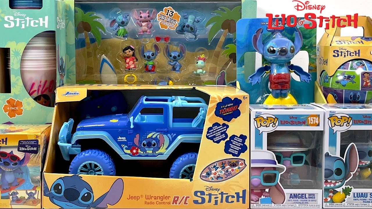 Disney LILO & STITCH Toy Collection Unboxing Review | ASMR