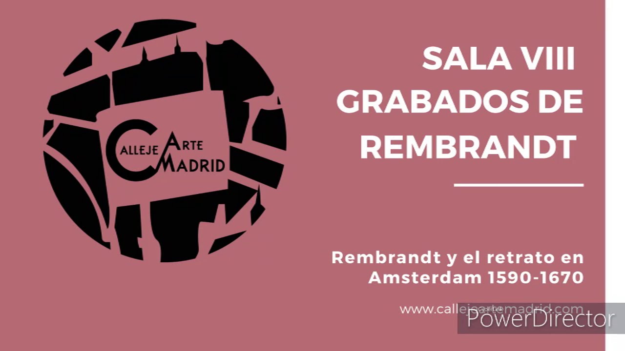 Sala VIII: grabados de Rembrandt #grabadosdeRembrandt #callejeartemadrid