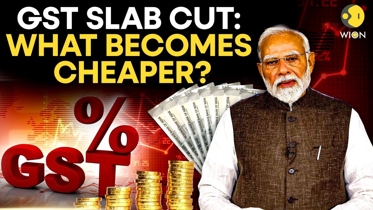 PM Modi Unveils New GST Structure &mdash; Essentials Now at 5% Tax | WION ORIGINALS