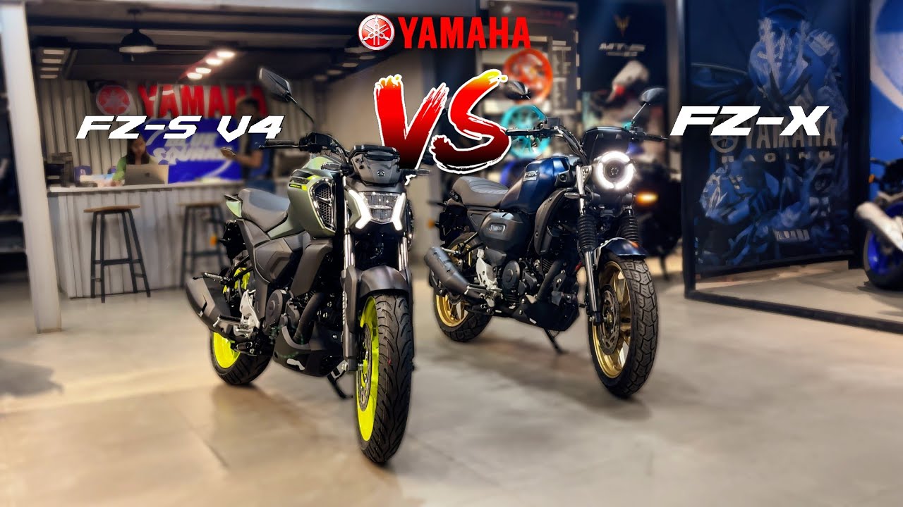2025 Yamaha Fz-s Vs Fz-x Detailed Comparison | Review
