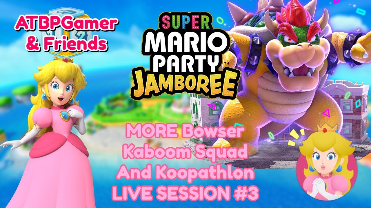 More Bowser Kaboom Squad & Koopathlon | Super Mario Party Jamboree w/ YOU #3