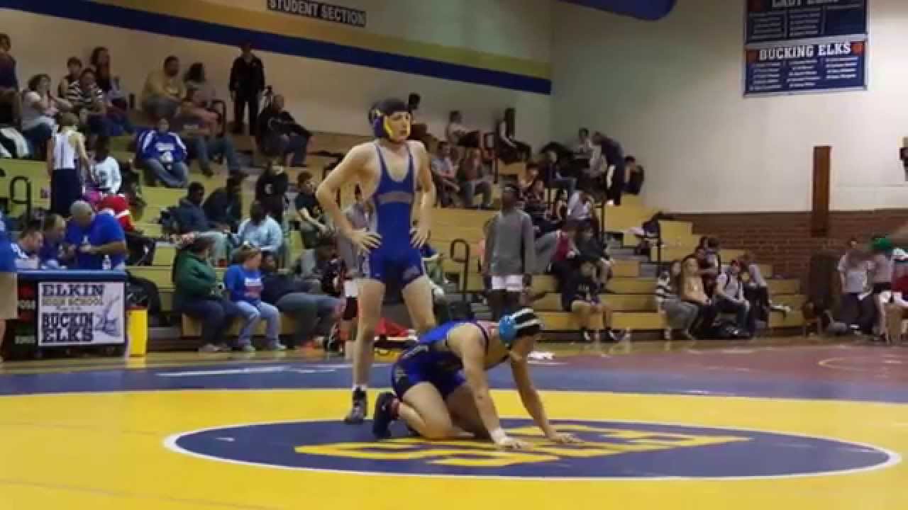 11-21-15 Autumn Potkay Match #3 vs. N. Surry @ Elkin HS