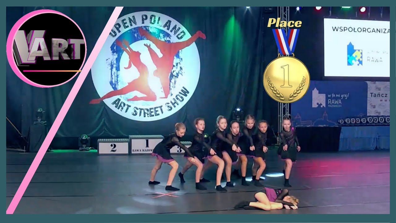1st place dance competition under 12 years old | Modern dance group  