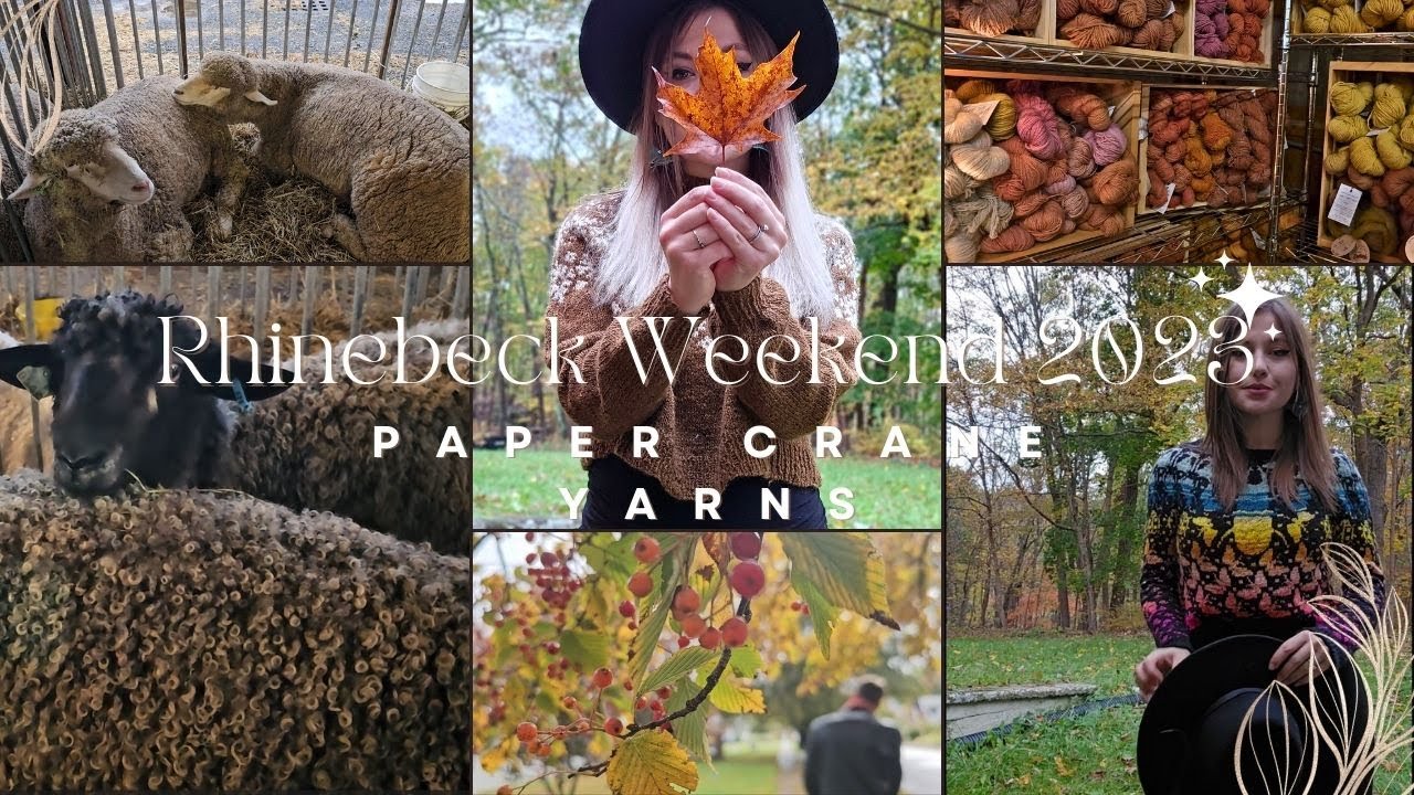 Vlogtober 2023 / Rhinebeck Weekend Edition! / New York Sheep & Wool