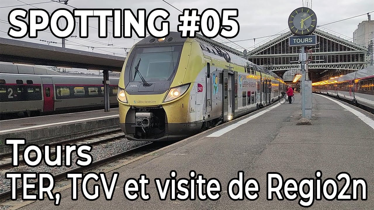 TER, TGV et visite d'un Regio2n Rémi Express | Spotting n°5