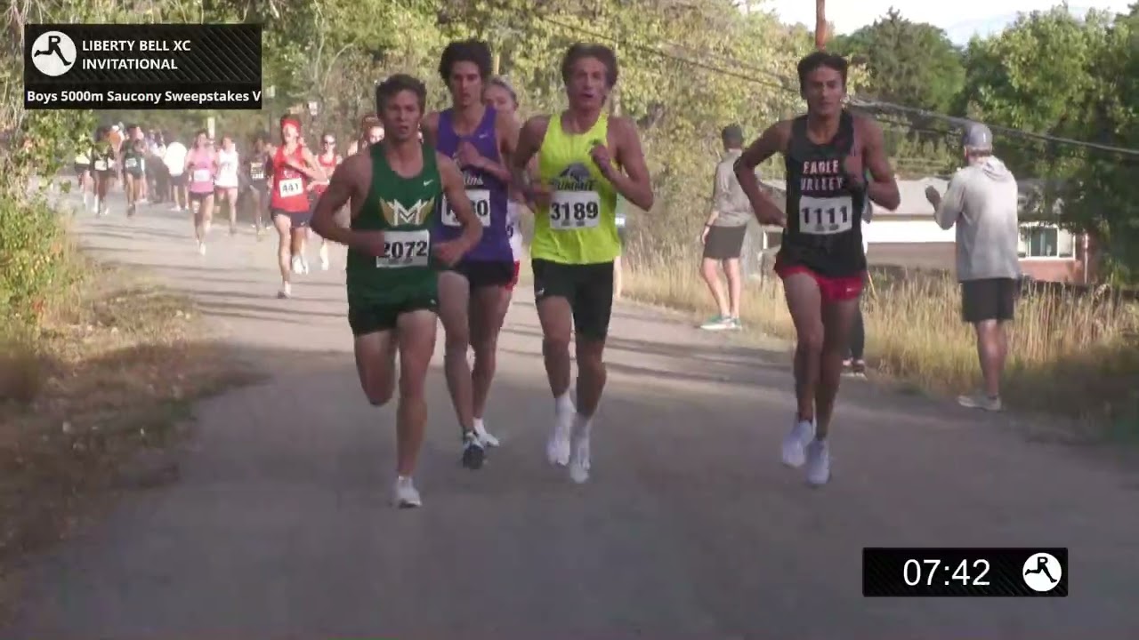 Лотерея Saucony Sweepstakes, 5 км, среди юношей – Liberty Bell Cross Country Invitational 2025 [П...