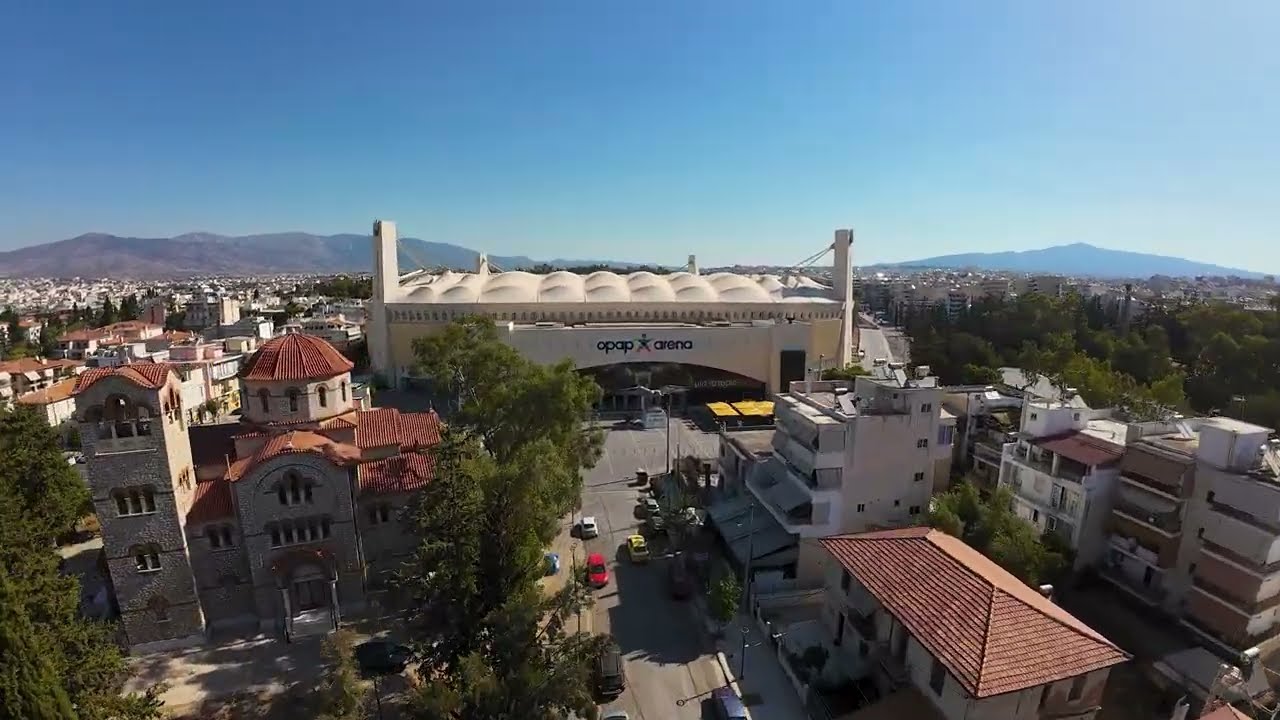 AΓΙΑ ΣΟΦΙΑ AEK OPAP ARENA DJI AVATA 2 FPV FLIGHT